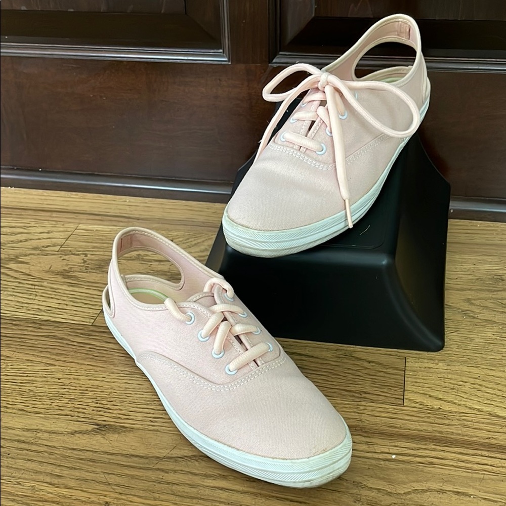 Keds originals pink canvas slingback sneaker w9.5 EU40.5
